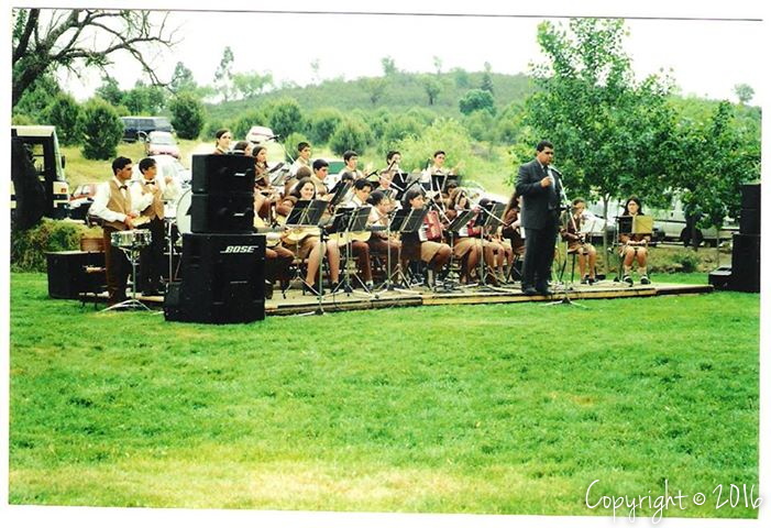 Orquestra Tipica na inauguração do parque de Merendas em Comenda 2002 .jpg